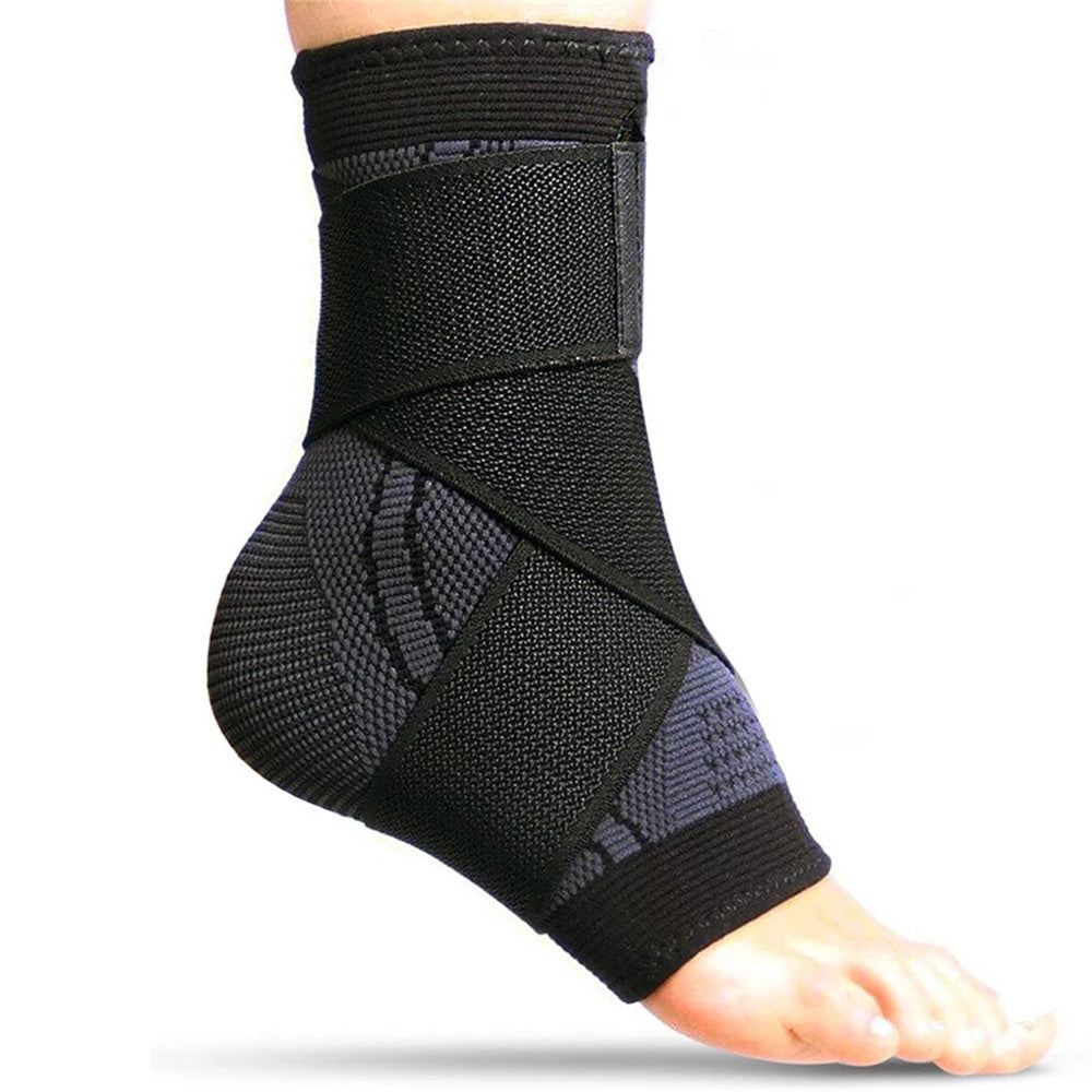 Sports Ankle Brace Support Compression Sleeve for Foot Stabilization Unisex