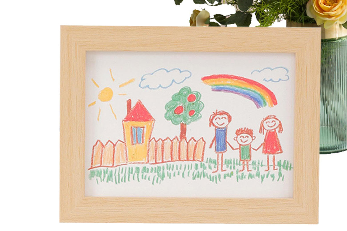 Removable Clip Kids Picture Frame A4 Artwork Display for Children
