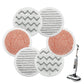 6Pcs Steam Mop Replacement Pads Compatible with Shark Models