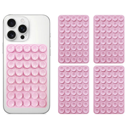 5 Pack Double Sided Silicone Phone Suction Pad 80 Stickers Grip for Car Desk Holder