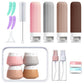 18 Piece Silicone Leak Resistant Travel Toiletry Bottle Set