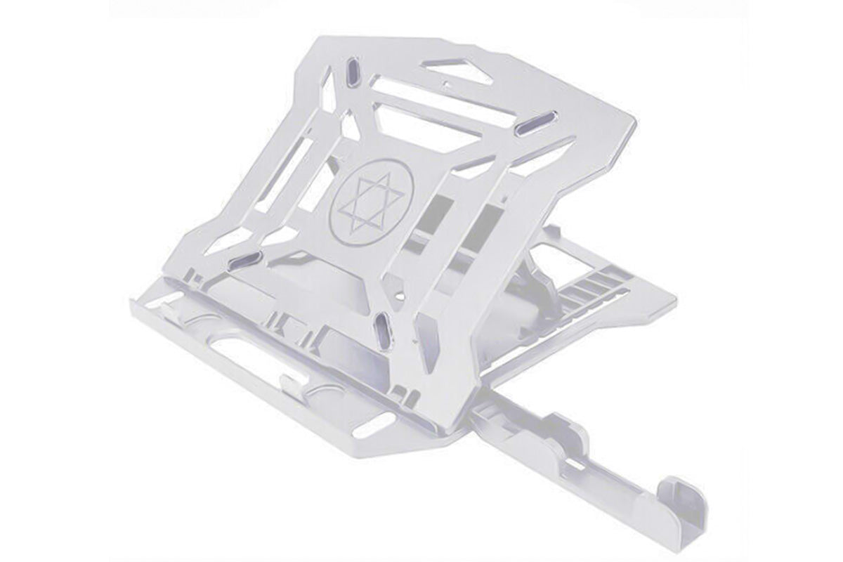 2 in 1 Adjustable Laptop Cooling Stand with Phone Stand Foldable Computer Holder