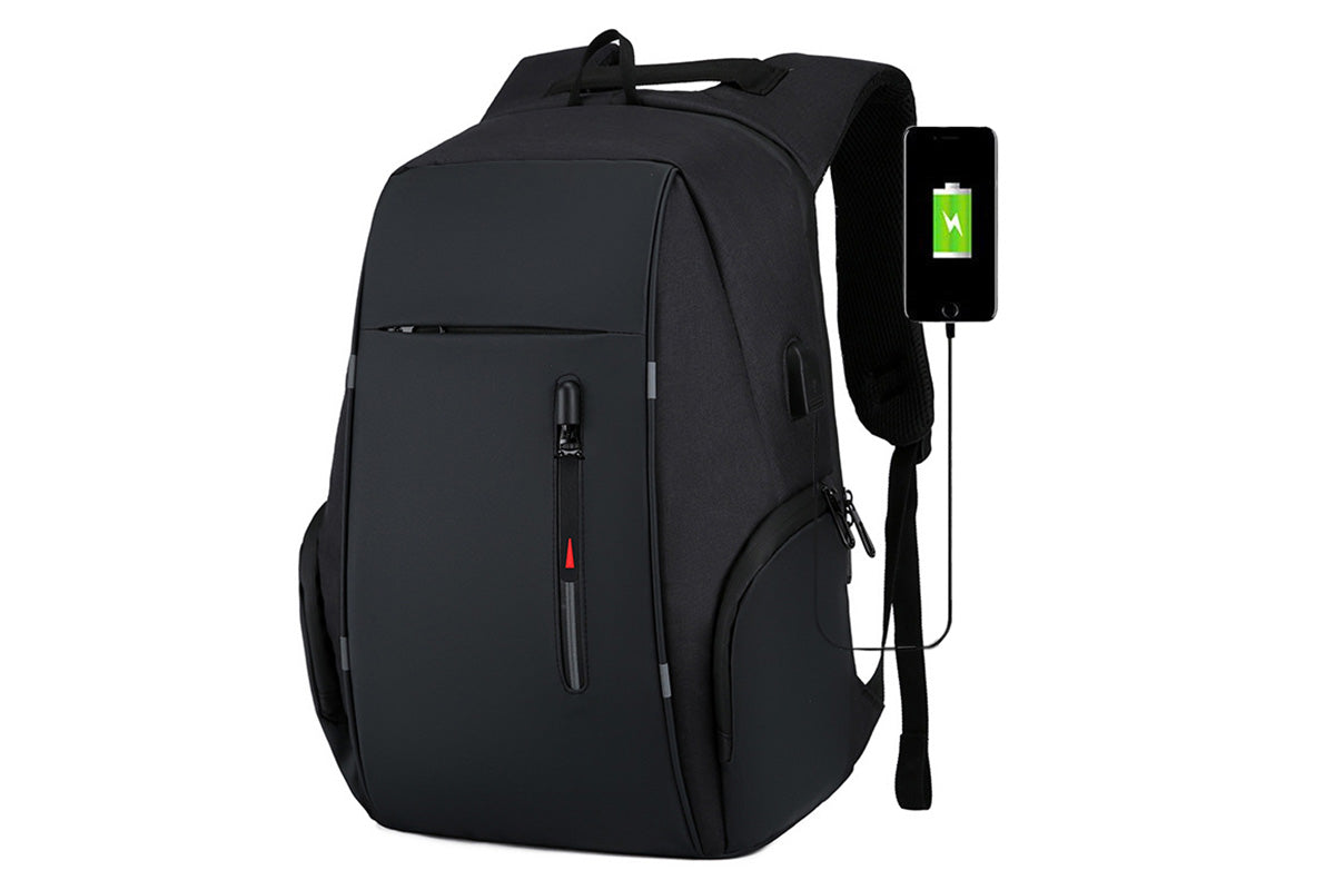Travel Laptop Backpack with USB Charging Port School Bookbag Fits 15.6 Inch Laptop
