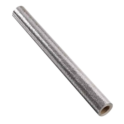5m Self Adhesive PVC Aluminum Foil Kitchen Oil and Water Resistant Liner-Style 1