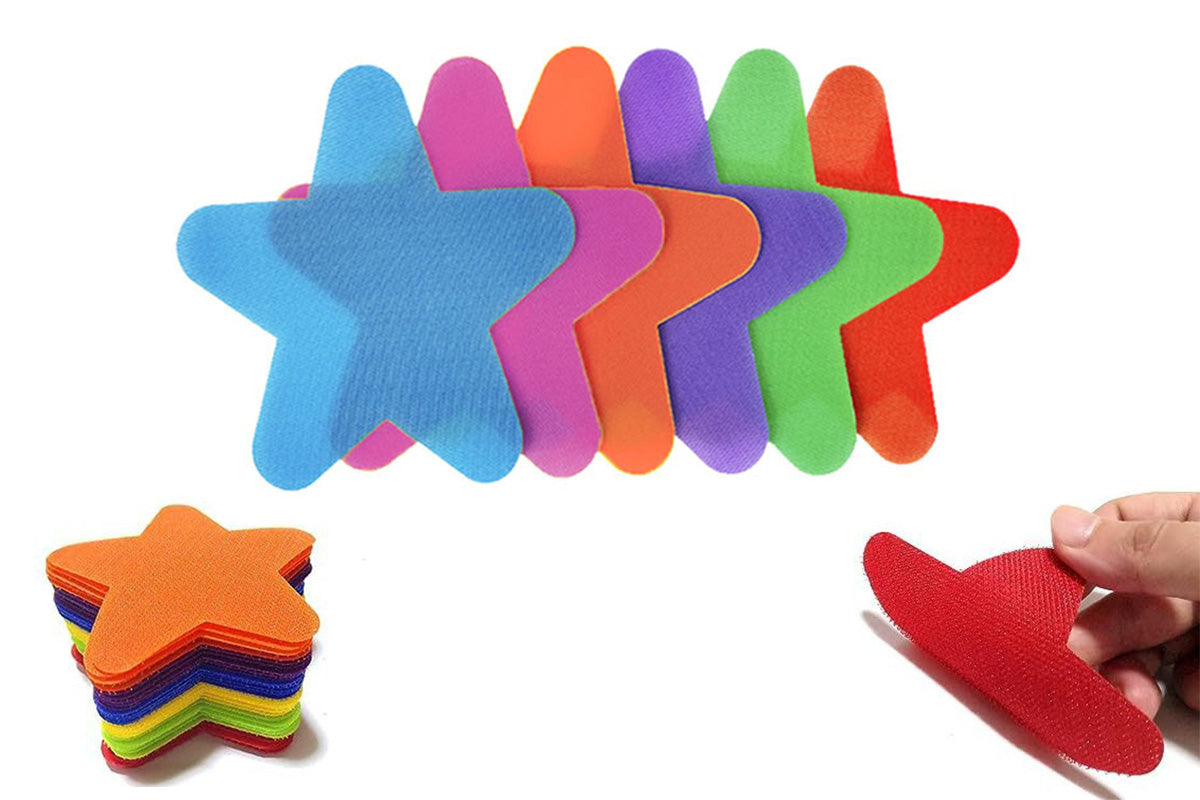 48PCS Carpet Spot Markers Sit Dot Circle Classroom Easy Teach Tool Game for Teachers