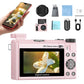 Digital Camera with Flip Screen WIFI Remote Control Vlogging Camera