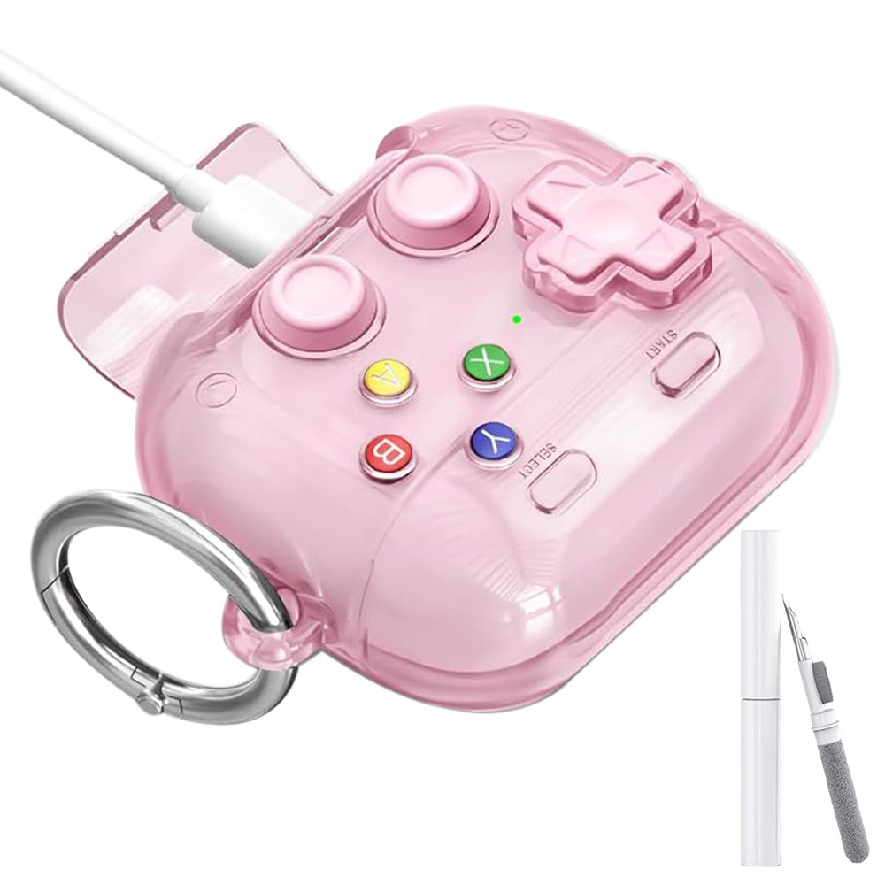 Case Cover with Lock Button and Phone Stand Protective Case for AirPods 4