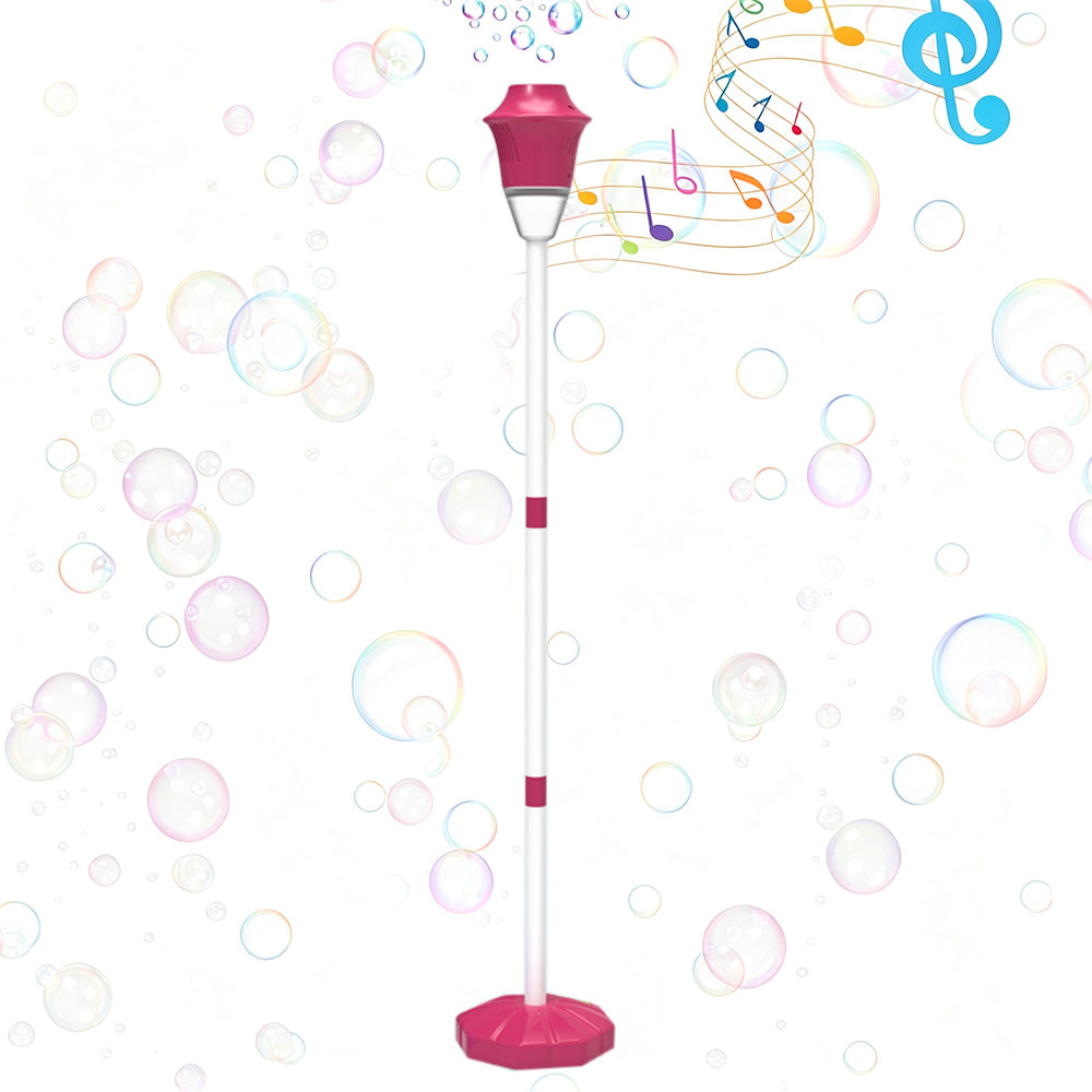 Rechargeable Adjustable Standing LED Bubble Machine for Parties