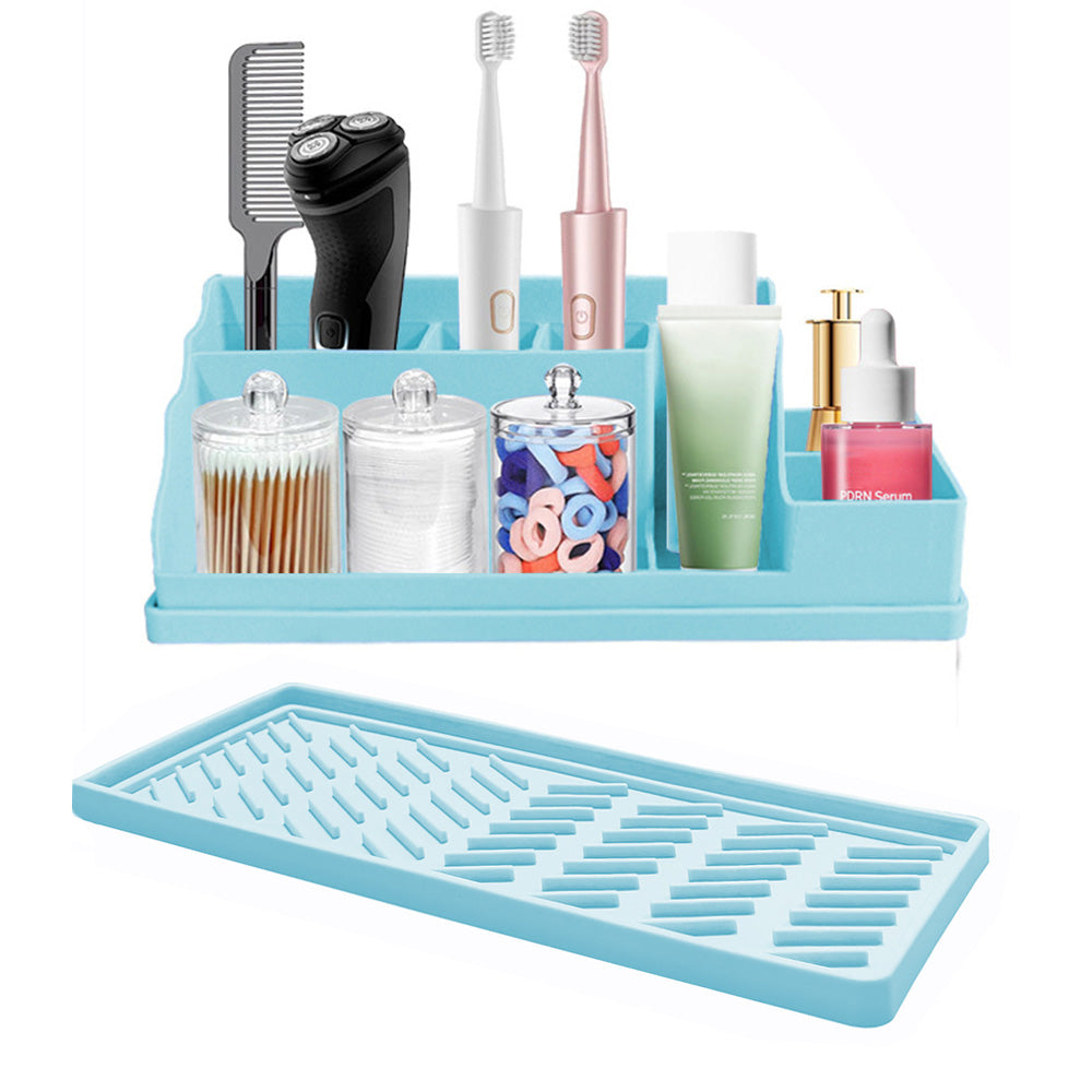 Silicone Toothbrush Holder Bathroom Organizer