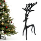 Christmas Reindeer Figurines Centerpieces Reindeer Decor for Coffee Table Fireplace