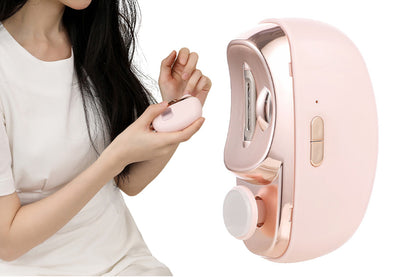 2-in-1 Electric Nail Clipper with Polishing Function