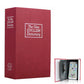 Fake Book Safe with Combination Lock Book Safe Lock Box for Cash Jewellery
