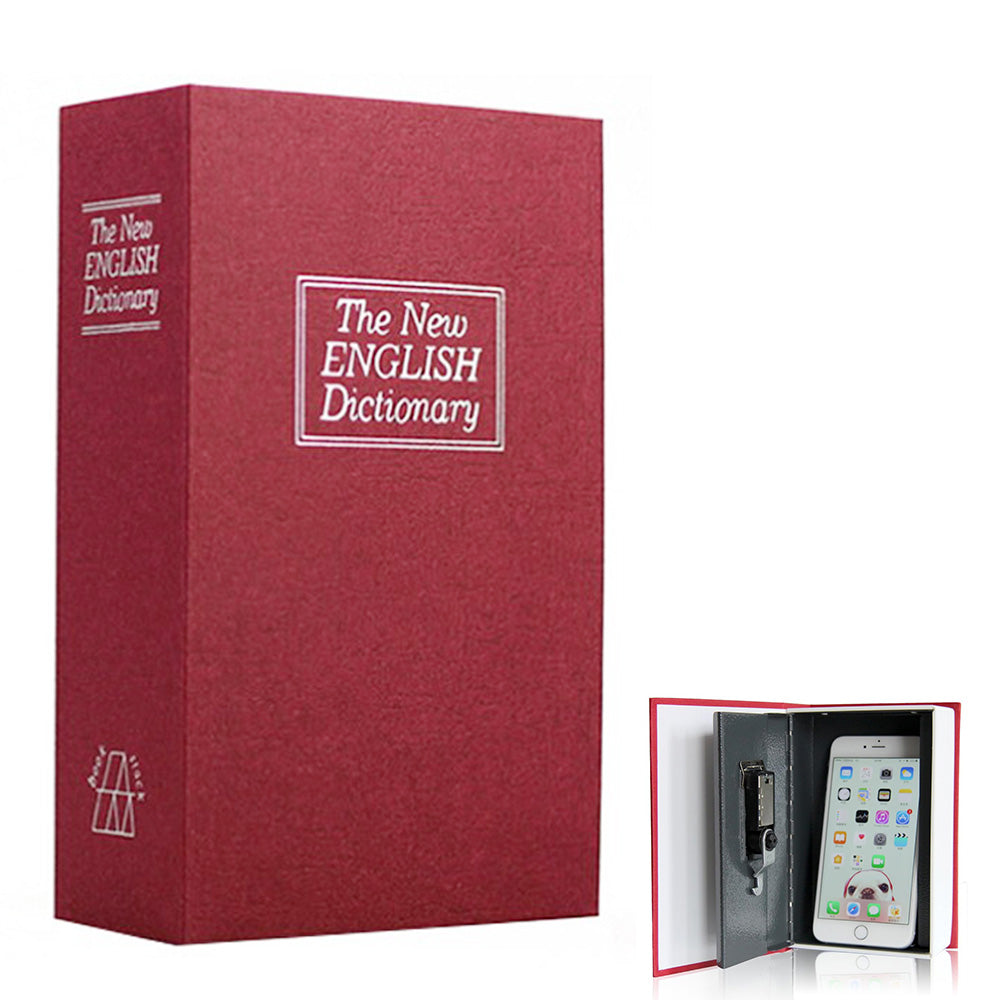 Fake Book Safe with Combination Lock Book Safe Lock Box for Cash Jewellery