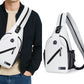 Travel Crossbody Chest Bag for Men and Women Adjustable Sling Backpack