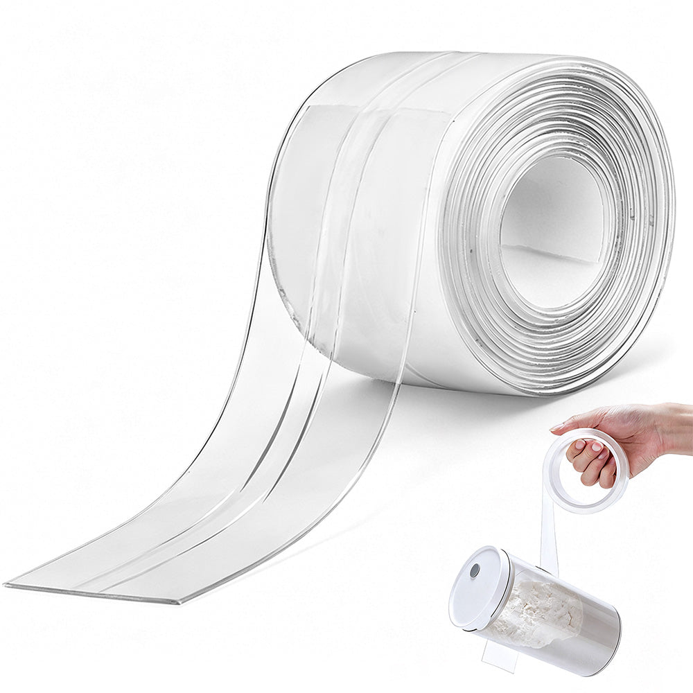 PVC Self-Adhesive Sealing Strip Water-Resistant Oil-Proof Caulk Tape for Kitchen Sink Toilet