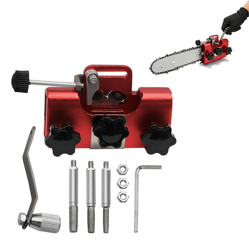 Manual Saw Chain Sharpener Portable Chain Saw Sharpening Tool Kit
