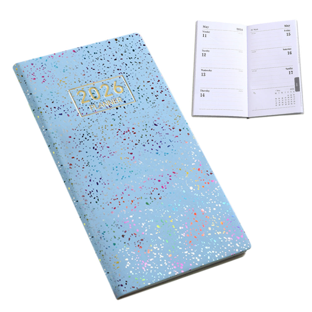 2026 Pocket Planner Calendar Portable A6 Daily Planner