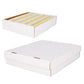 Extra Large Card Storage Box for Over 4000 Cards with Lid Compartments