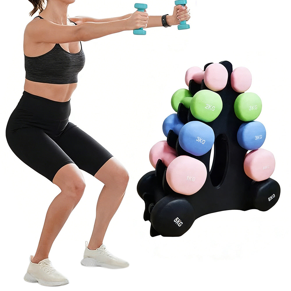 Dumbbell Rack for Small Weights Home Gym Storage Organizer