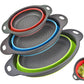 3Pcs Collapsible Colander Food Strainers Set