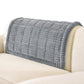 Sofa Armrest Cover Winter Thick Flannel Armchair Pad