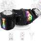 Rechargeable Bubble Machine with RGB Lights for Parties Weddings Events