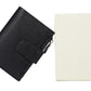 Genuine Leather Women's Wallet Short RFID Blocking Purse with Zipper