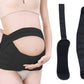 Maternity Belly Support Belt for Pregnancy with Adjustable Abdominal Support-Black