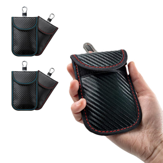 4Pcs Faraday Bags RFID Blocking Pouch KeyFob Storage Bags