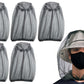 5Pcs Mosquito Head Net Bug Net Hat for Camping Hiking Fishing Gardening