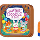Reusable Water Coloring Book Water Doodle Book Toys Water Painting Book