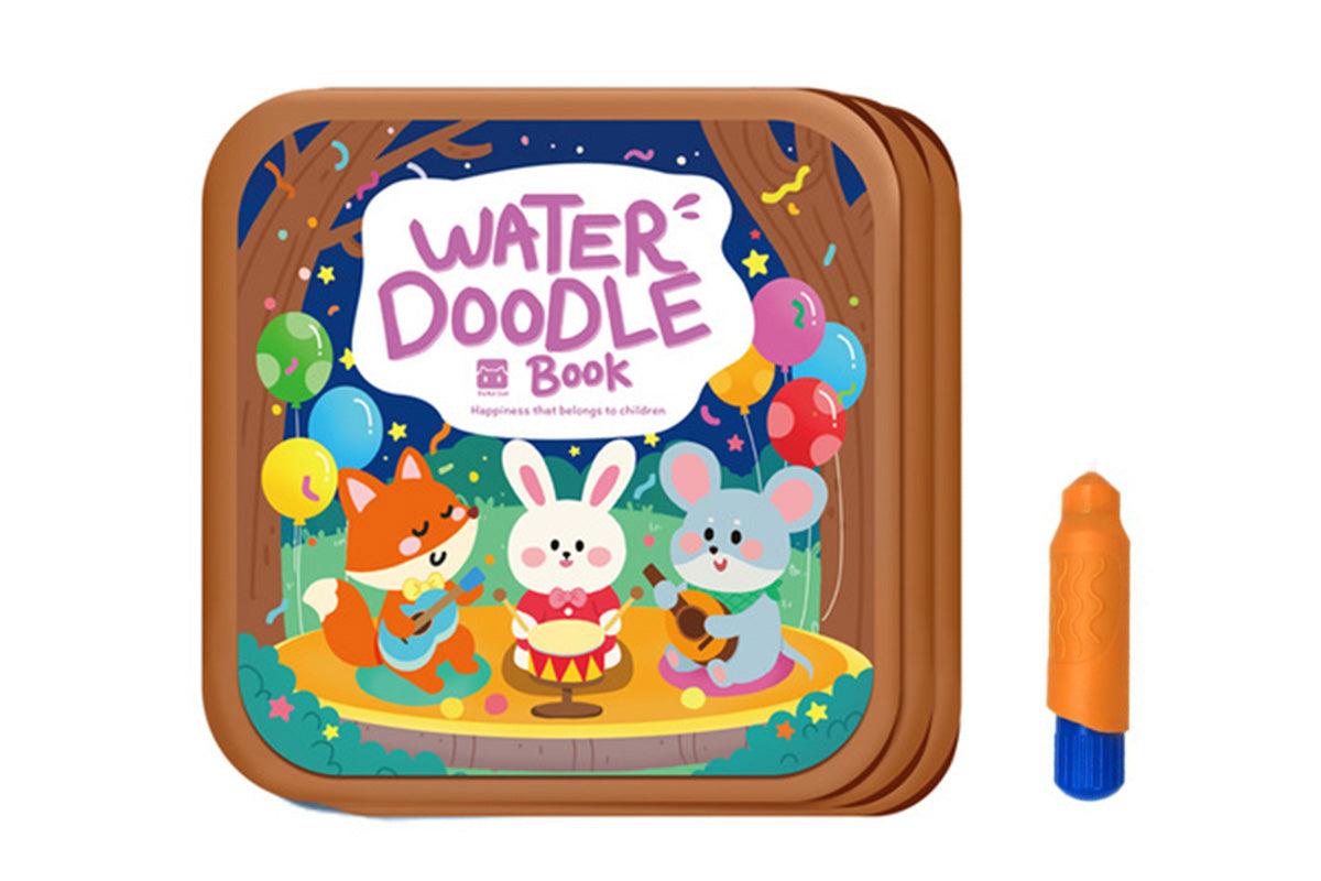 Reusable Water Coloring Book Water Doodle Book Toys Water Painting Book