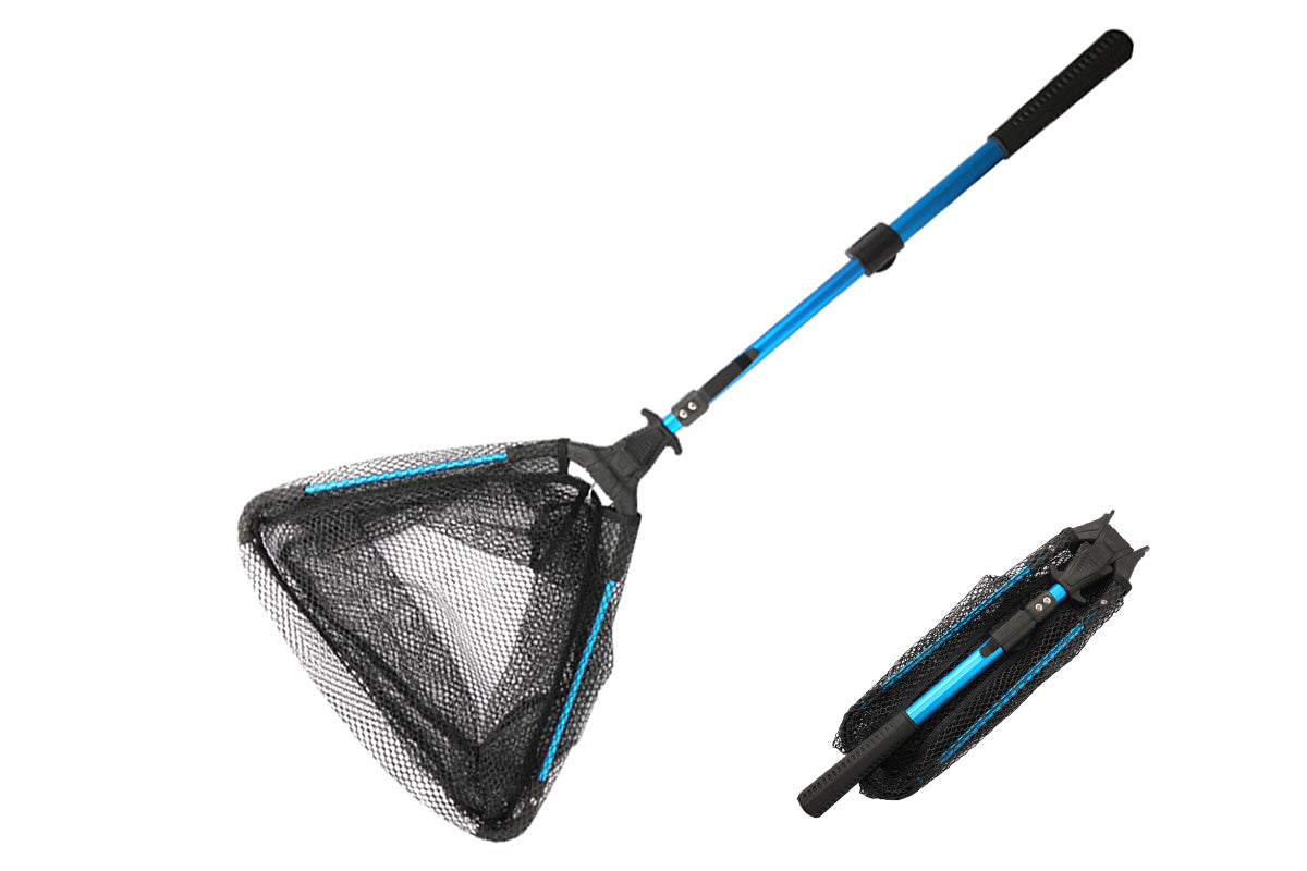 Foldable Fishing Net Aluminum Handle for Steelhead Salmon Fly Kayak Catfish Bass