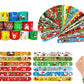 100Pcs Slap Bracelets Party Bracelet Gifts Birthday Decorations for School Holiday