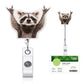 Retractable Badge Reel Cute Badge Clip for Students Staff Teacher