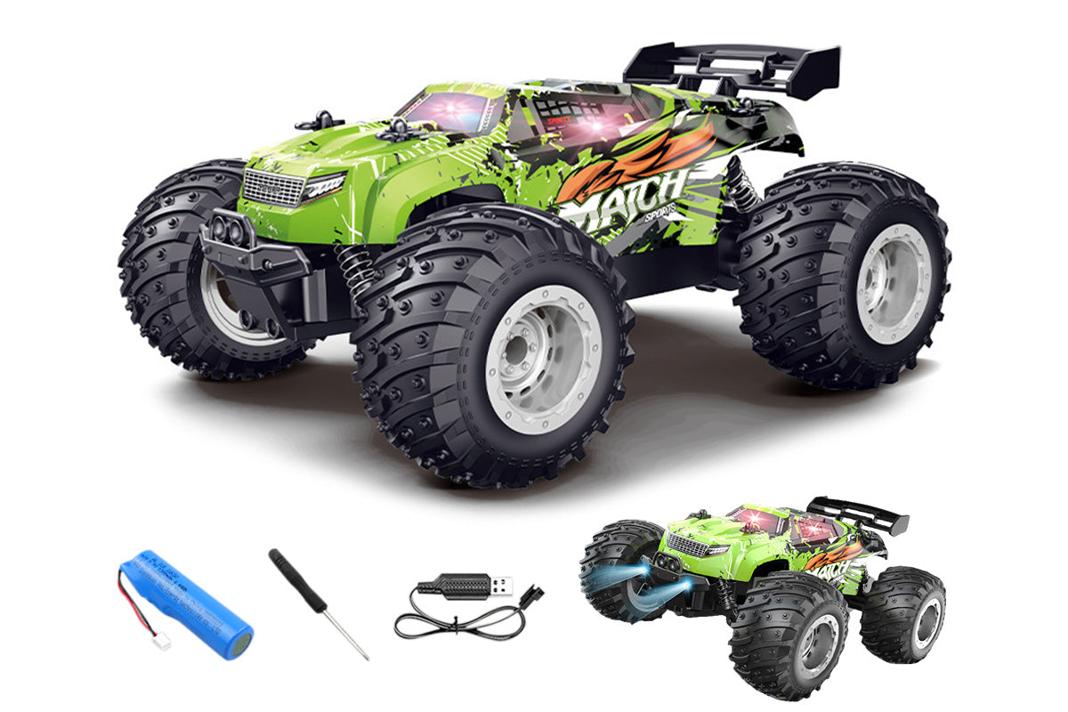 1:18 Scale Remote Control Car Toys All Terrain RC Truck With LED Light