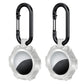 2-Pack for Airtag Holder Case with Keychain TPU Shockproof Cover Anti-Scratch Key Chain for AirTag