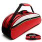 Badminton Bag for 4 to 6 Rackets with Shoe Compartment and Shoulder Strap