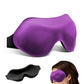 3D Full Blackout Sleep Mask Cooling Memory Foam Eye Mask Adjustable Headband