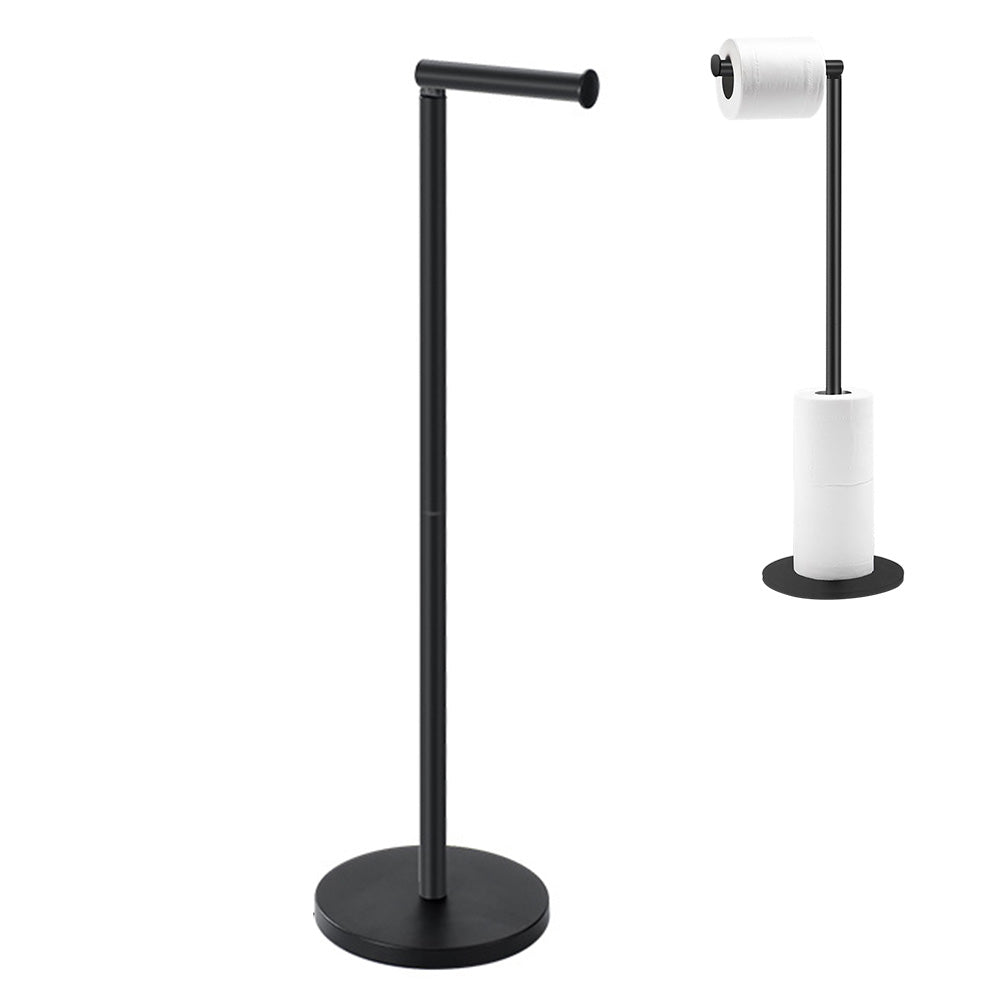 Anti Slip Toilet Paper Holder Stand Stainless Steel Tissue Stand for Bathroom Kitchen