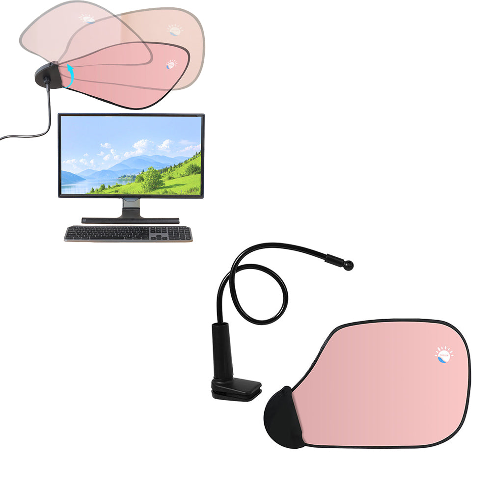 Adjustable Monitor Anti Glare Shield Flexible Blackout Panel