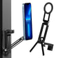 360 Degree Rotating Tripod Adjustable Aluminum Phone Tripod for Android iPhone 12 to 17