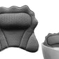 Bath Pillow with Headrest and 6 Suction Cups for Tub Support and Relaxation