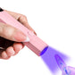 Handheld UV Nail Lamp Portable Gel Nail Dryer for Home Salon Use