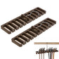 2Pcs Belt and Tie Hanger for Closet Organizer with 20 Hooks