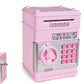 Electronic ATM Piggy Bank with Password Lock Money Coin Saving Box Toys