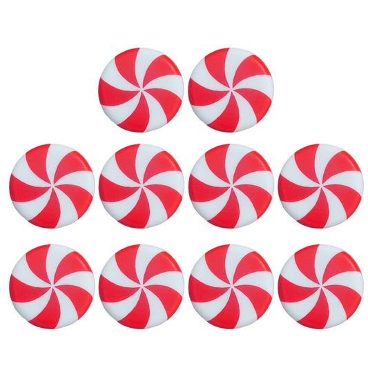 10 Pack Silicone Christmas Candy Cabinet Knob Decoration Covers