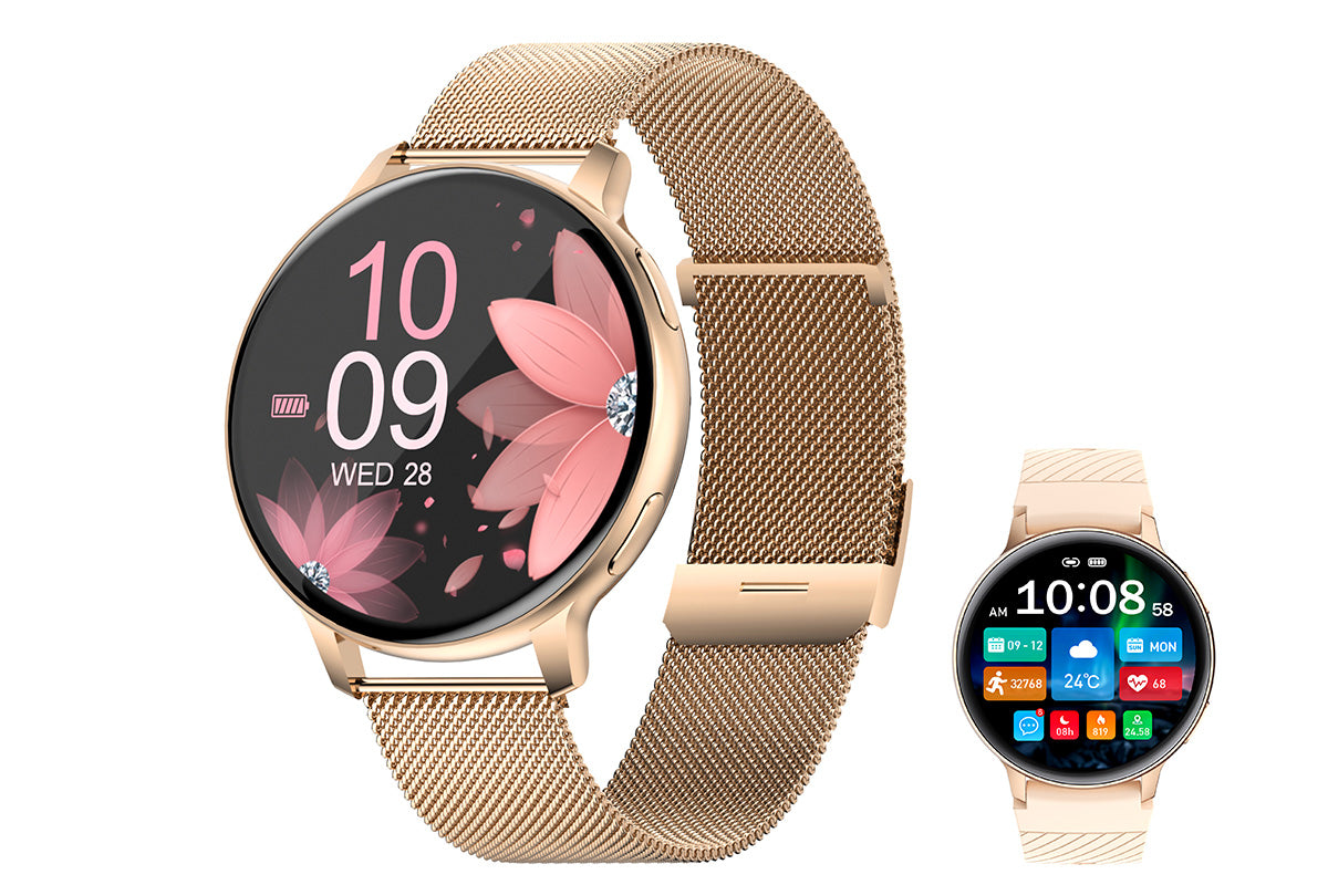 Smart Watch for Women with Bluetooth Call and Sleep Monitor Fitness Tracker Watch