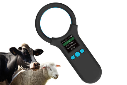Pet Microchip Reader 134.2KHz/125KHz Dog Chip Scanner Animal ID Tag Scanner