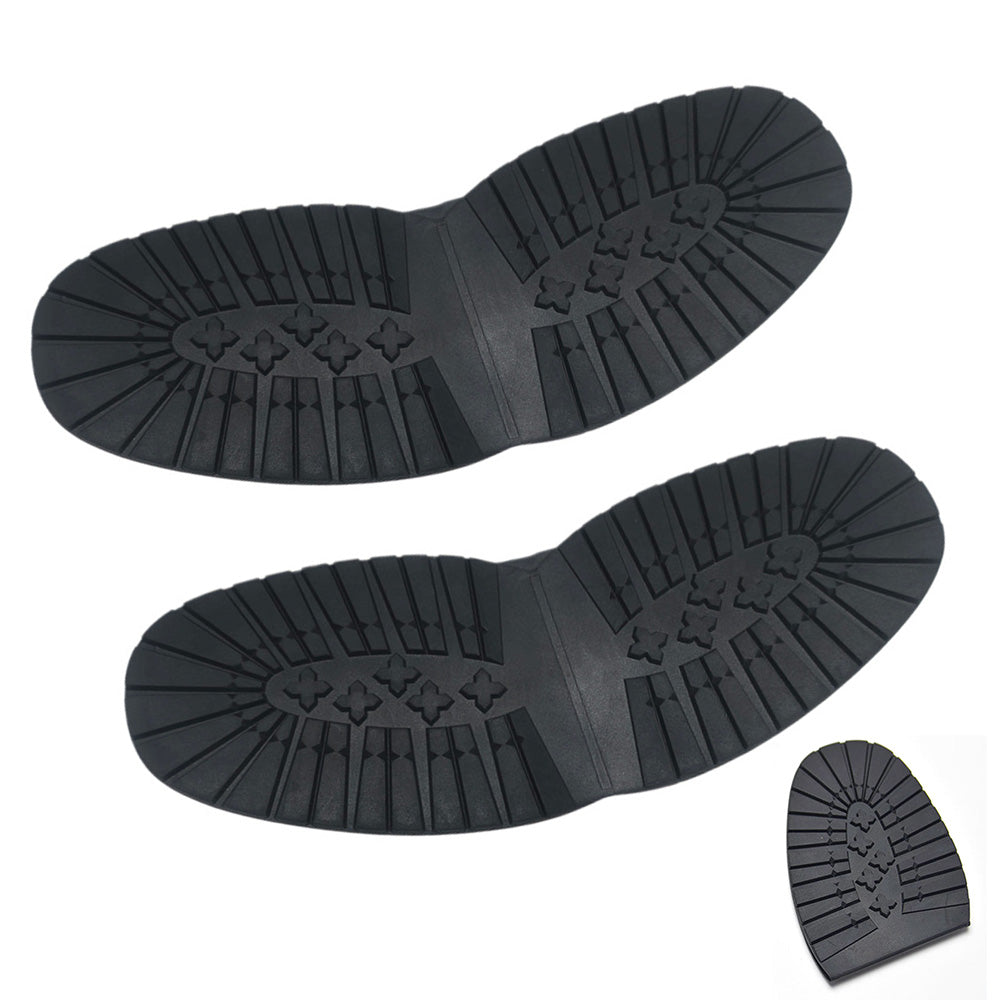 Black Shoe Sole Repair Pads for Mens Shoes and Boots